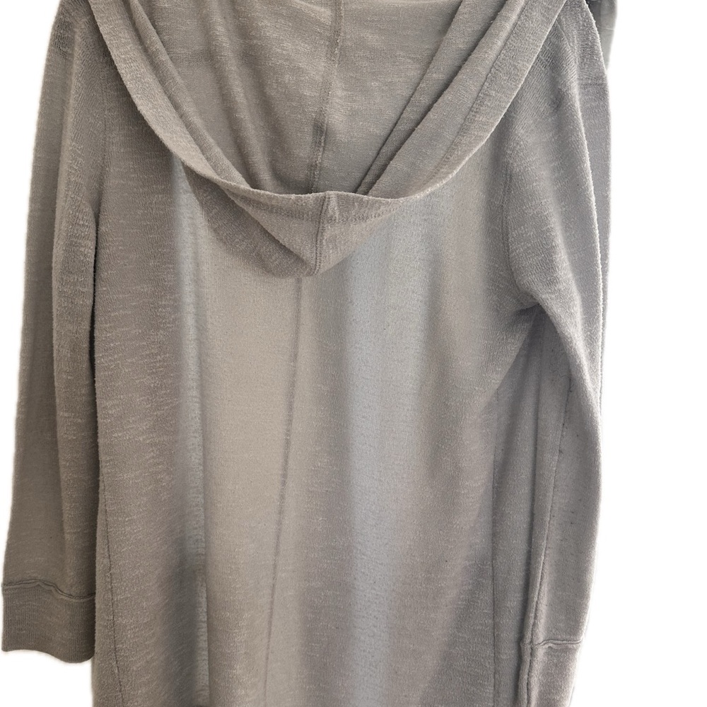 Project RUNWAY Gray Hooded Cardigan - Picture 2 of 2